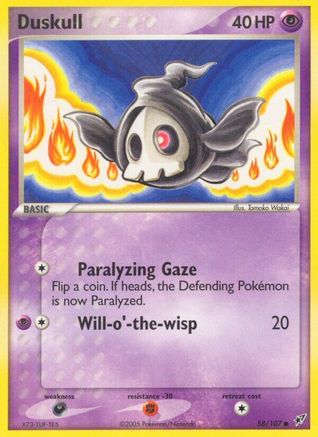 Duskull 058/107 - Deoxys Reverse Holofoil