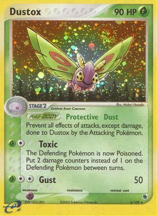 Dustox 006/109 - Ruby and Sapphire Holofoil