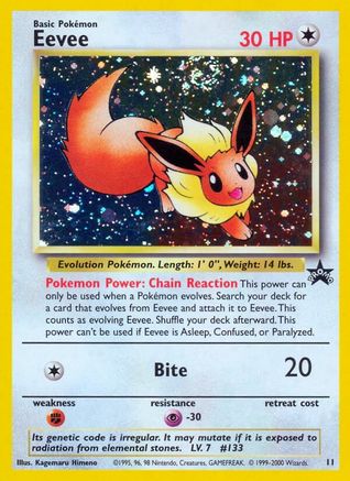 Eevee 011/53 - WoTC Promo - Holofoil