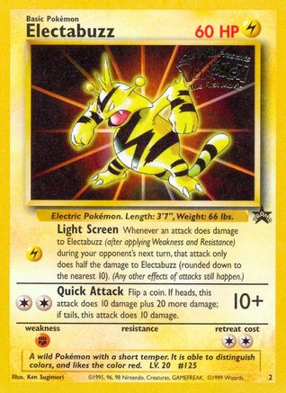 Electabuzz (Movie Promo) 002/53 - WoTC Promo