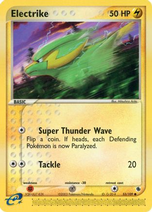 Electrike 053/109 - Ruby and Sapphire Reverse Holofoil