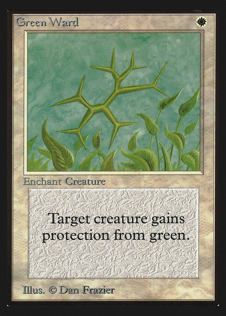 Green Ward (IED-) - Intl. Collectors' Edition