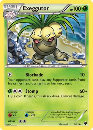 Exeggutor 005/116 - Plasma Freeze