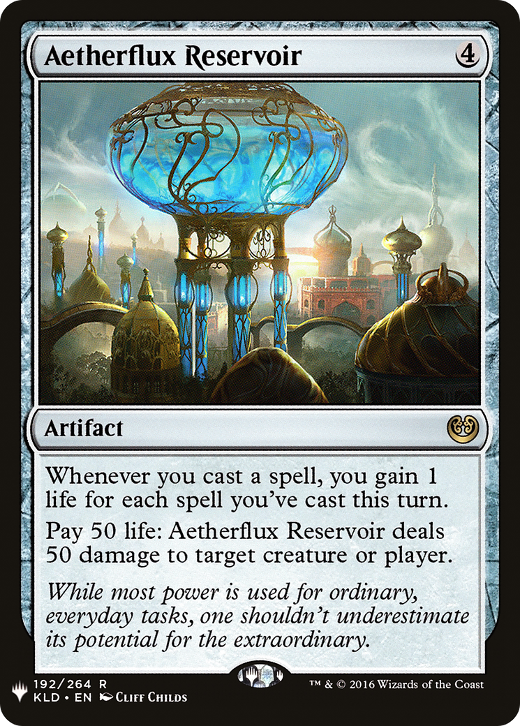 Aetherflux Reservoir (LIST-KLD-192) - The List