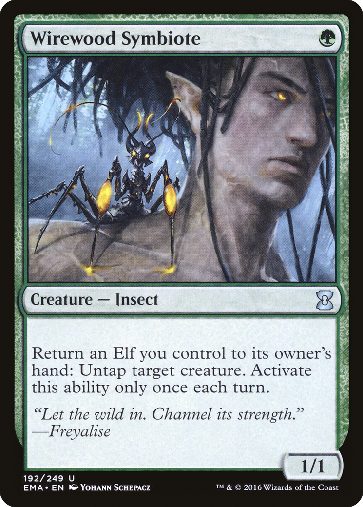 Wirewood Symbiote (EMA-192) - Eternal Masters Foil