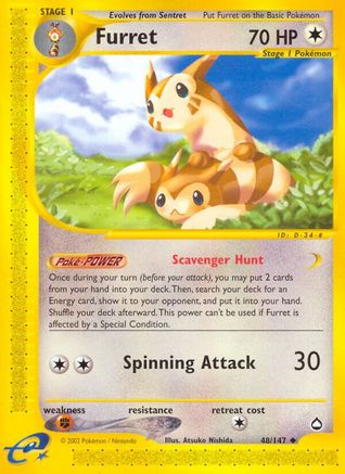 Furret 048/147 - Aquapolis