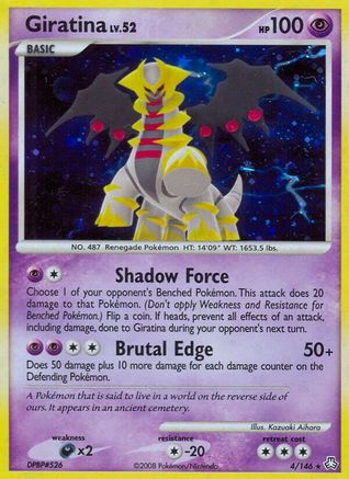 Giratina 004/146 - Legends Awakened Holofoil