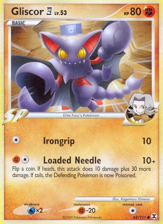 Gliscor E4 062/111 - Rising Rivals Reverse Holofoil