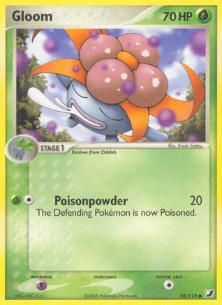 Gloom 058/115 - Unseen Forces Reverse Holofoil