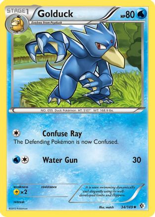 Golduck 034/149 - Boundaries Crossed