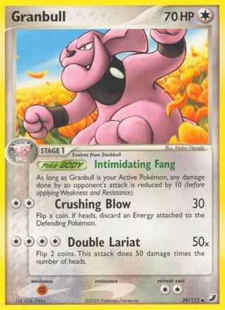 Granbull 039 - Unseen Forces - Reverse Holofoil