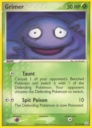 Grimer 056/109 - Team Rocket Returns Reverse Holofoil