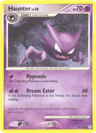 Haunter 050/130 - Diamond and Pearl Reverse Holofoil