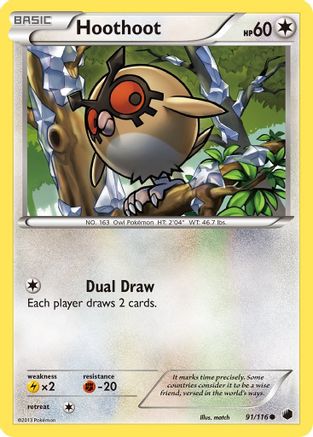 Hoothoot 091/116 - Plasma Freeze