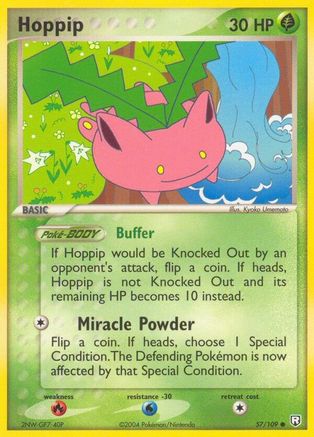 Hoppip 057 - Team Rocket Returns - Reverse Holofoil