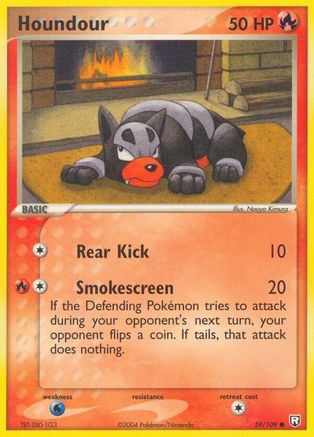 Houndour 059/109 - Team Rocket Returns - Reverse Holofoil