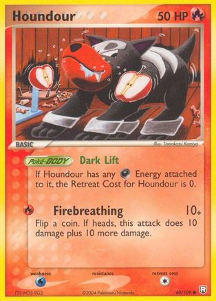 Houndour 060/109 - Team Rocket Returns - Reverse Holofoil