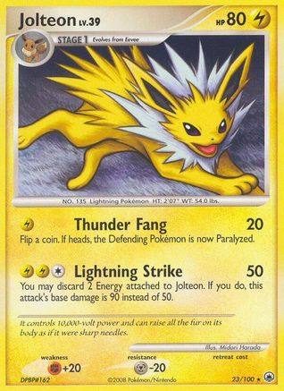 Jolteon 023/100 - Majestic Dawn Reverse Holofoil