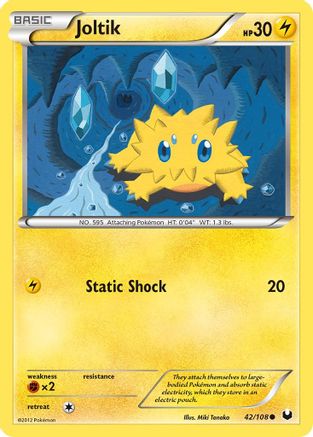 Joltik 042/108 - Dark Explorers