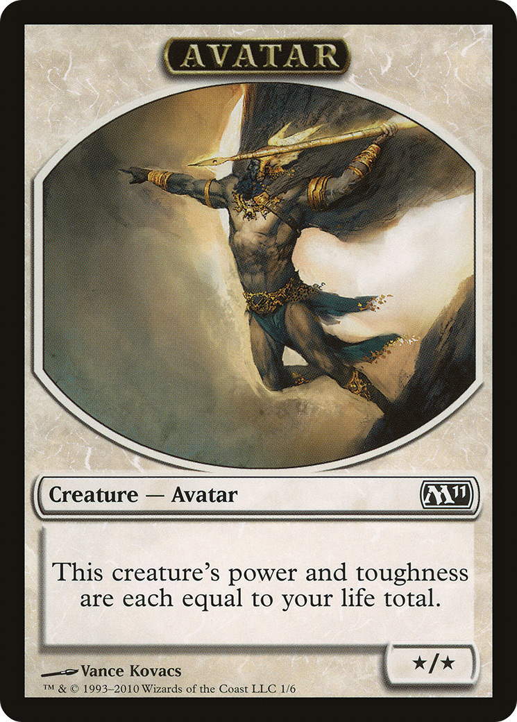 Avatar (M11-001) - Magic 2011 Tokens