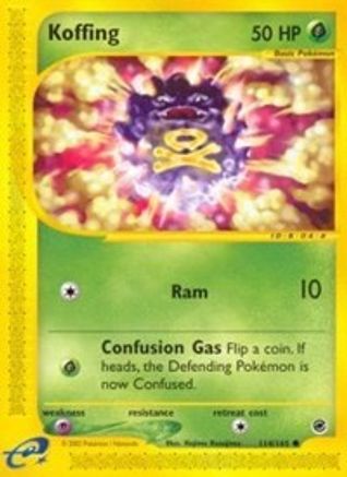 Koffing 114/165 - Expedition