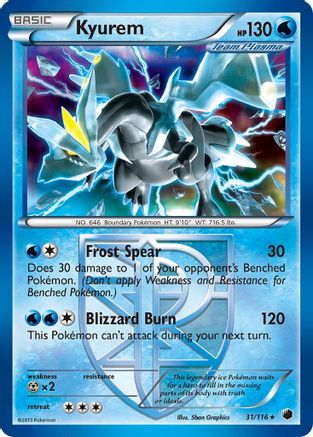 Kyurem (Team Plasma) 031/116 - Plasma Freeze Holofoil