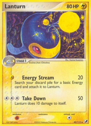 Lanturn 040 - Unseen Forces - Reverse Holofoil