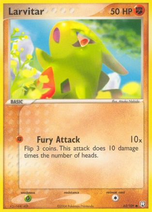 Larvitar 062/109 - Team Rocket Returns - Reverse Holofoil