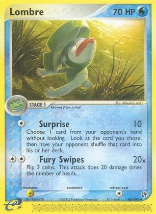 Lombre 046/100 - Sandstorm Reverse Holofoil