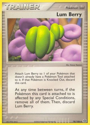 Lum Berry 078/106 - Emerald Reverse Holofoil