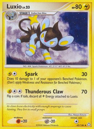 Luxio 062/146 - Legends Awakened Reverse Holofoil