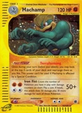 Machamp 016/165 - Expedition Reverse Holofoil