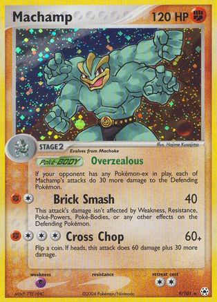 Machamp 009/101 - Hidden Legends Reverse Holofoil