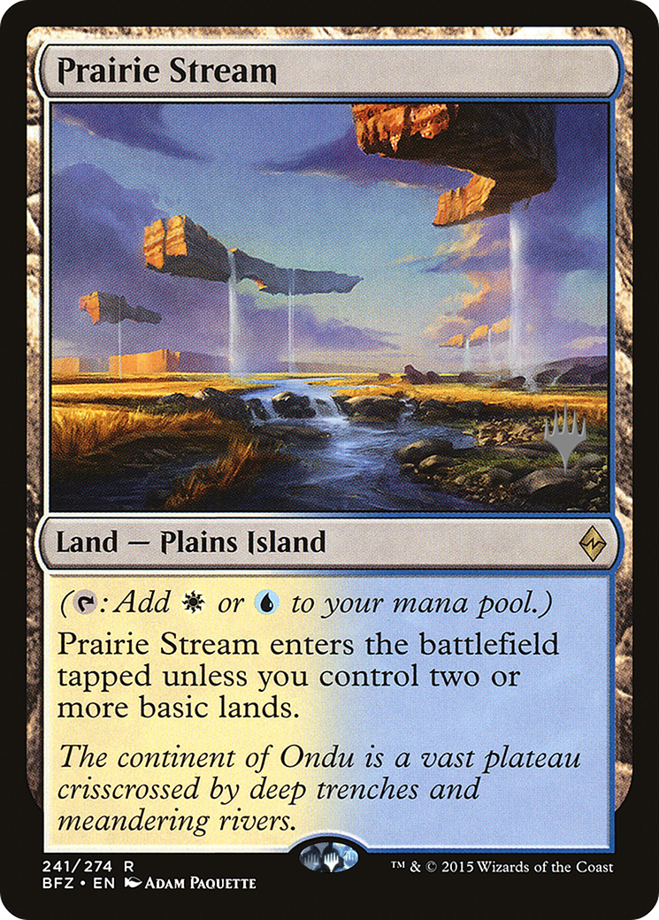 Prairie Stream (PPKHM-241P) - Battle for Zendikar Promos