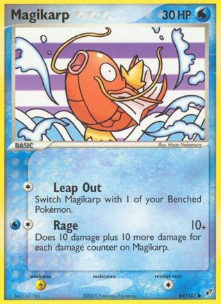Magikarp 064/107 - Deoxys Reverse Holofoil
