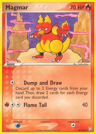 Magmar 044/109 - Team Rocket Returns Reverse Holofoil