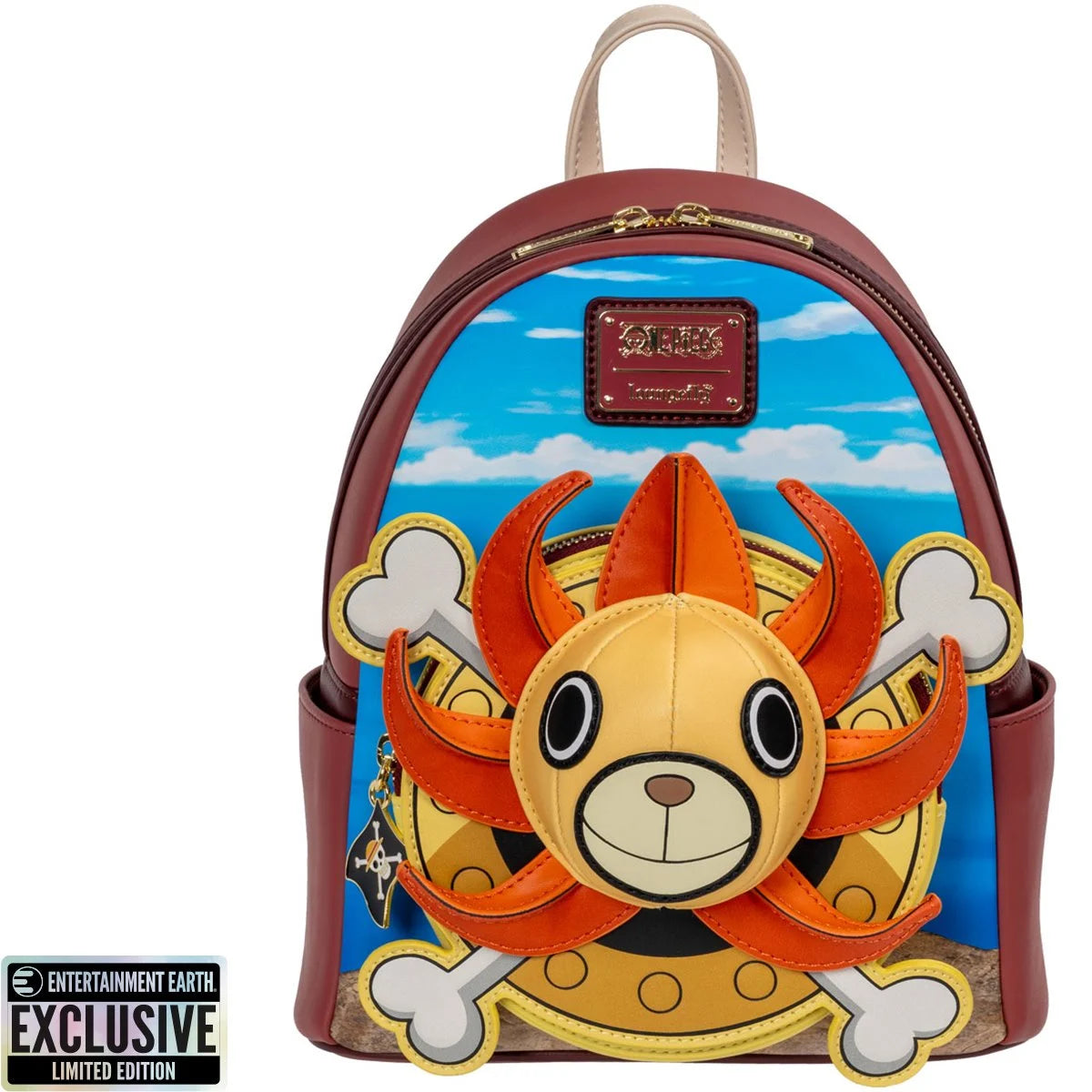 One Piece Thousand Sunny Ship Mini-Backpack - Entertainment Earth Excl