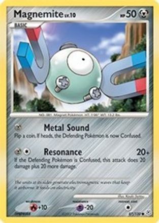 Magnemite 087/130 - Diamond and Pearl Reverse Holofoil