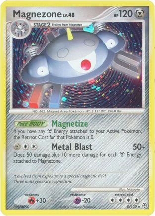 Magnezone 008/130 - Diamond and Pearl Reverse Holofoil