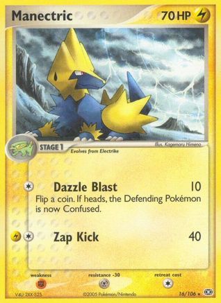 Manectric 016/106 - Emerald Reverse Holofoil