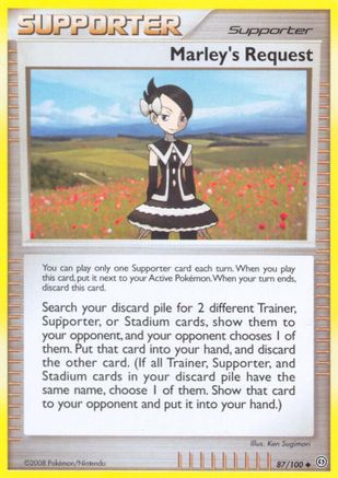 Marley's Request 087/100 - Stormfront Reverse Holofoil