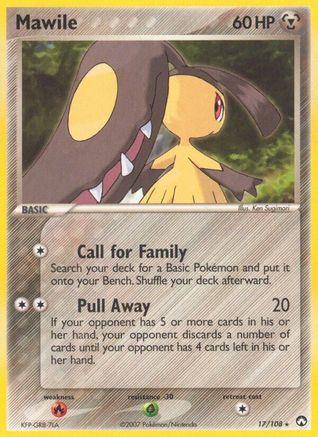 Mawile 017 - Power Keepers - Reverse Holofoil
