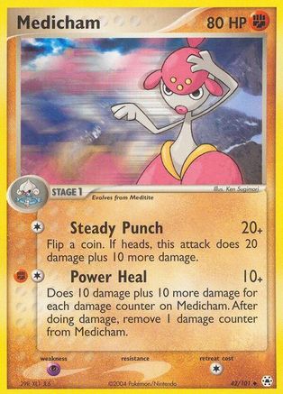 Medicham 042/101 - Hidden Legends Reverse Holofoil