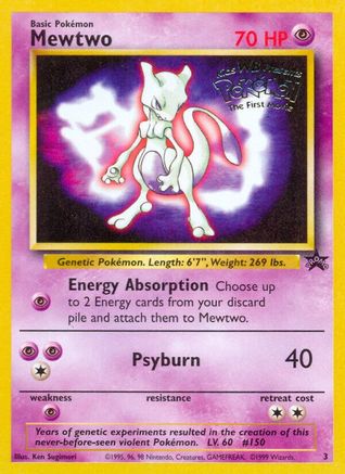 Mewtwo (Movie Promo) 003/53 - WoTC Promo