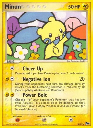 Minun 004/017 - POP Series 3