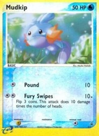 Mudkip 010 - Nintendo Promos - Reverse Holofoil