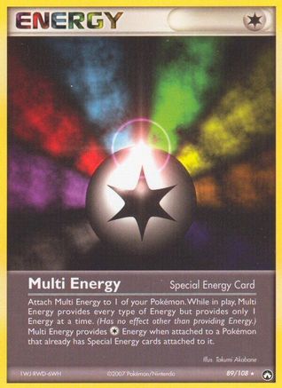Multi Energy 089 - Power Keepers - Reverse Holofoil