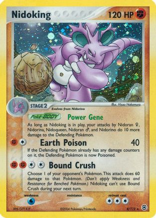 Nidoking 008/112 - FireRed & LeafGreen Holofoil
