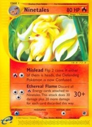 Ninetales 057/165 - Expedition Reverse Holofoil