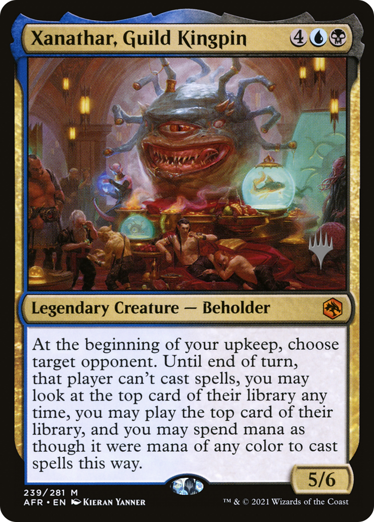 Xanathar, Guild Kingpin (PPAFR-239P) - Adventures in the Forgotten Realms Promos